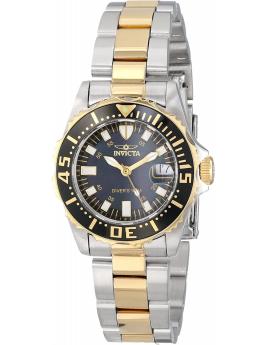 Invicta Pro Diver 2960 Reloj de Mujer - Movimiento de Cuarzo - Acero Inoxidable con Esfera de Nácar - 30 mm