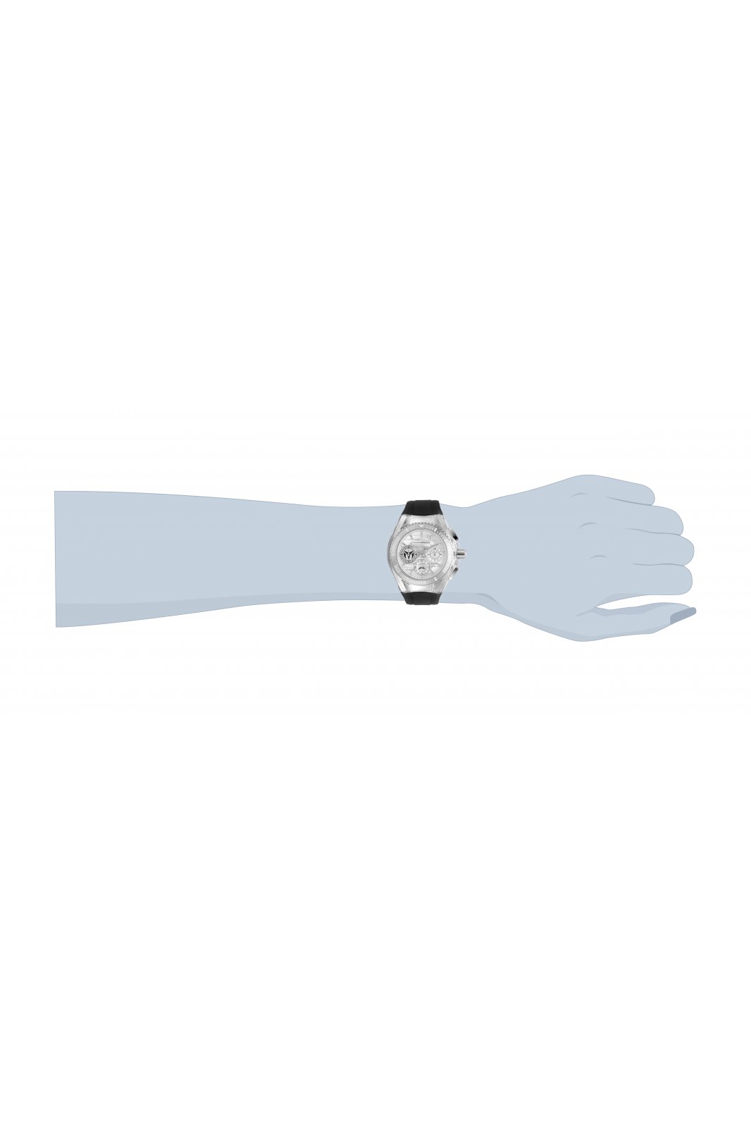 TechnoMarine Cruise TM-118131 Reloj de mujer - Movimiento de cuarzo - Acero inoxidable con esfera plateada - 40 mm