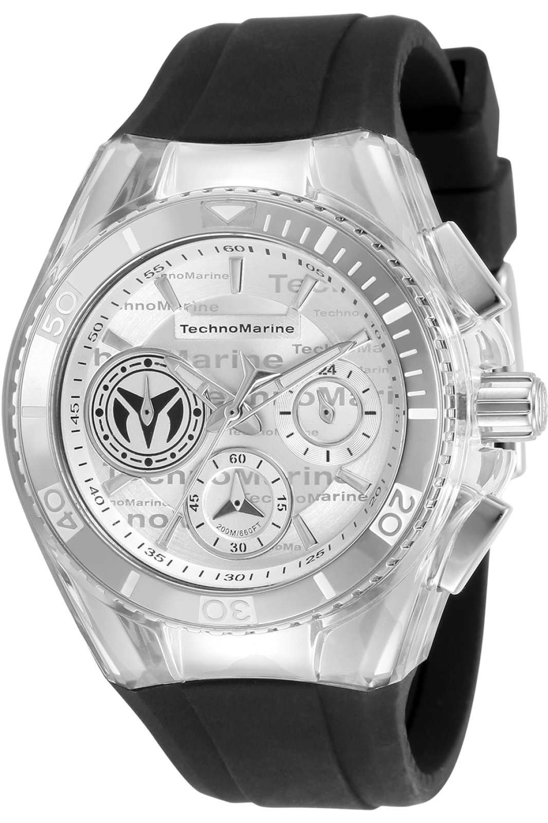 TechnoMarine Cruise TM-118131 Reloj de mujer - Movimiento de cuarzo - Acero inoxidable con esfera plateada - 40 mm