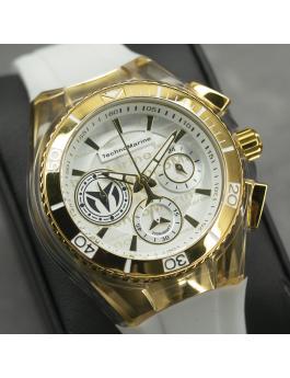 TechnoMarine Cruise TM-118133 Orologio da donna - Movimento al quarzo - Acciaio inossidabile con quadrante argento - 40 mm