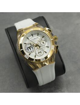 TechnoMarine Cruise TM-118133 Orologio da donna - Movimento al quarzo - Acciaio inossidabile con quadrante argento - 40 mm