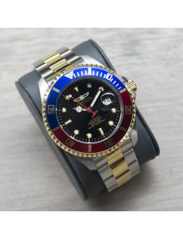 Invicta Pro Diver 34043 Relógio Masculino - Movimento Automático - Aço Inoxidável com Mostrador Preto - 47 mm