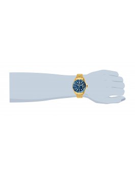 Invicta Pro Diver 30612 Reloj para Hombre - Movimiento de Cuarzo - Acero Inoxidable con Esfera Azul - 43 mm