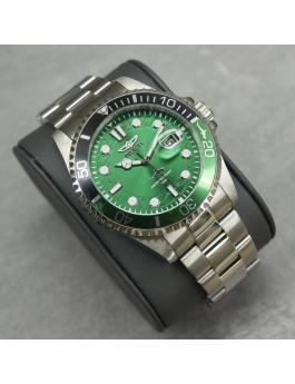 Invicta Pro Diver 30808 Reloj de Hombre - Movimiento de Cuarzo - Acero Inoxidable con Esfera Verde - 43 mm