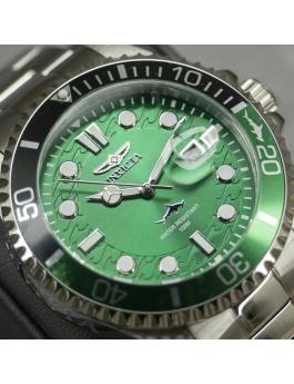 Invicta Pro Diver 30808 Reloj de Hombre - Movimiento de Cuarzo - Acero Inoxidable con Esfera Verde - 43 mm