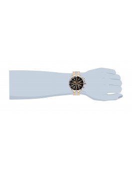 Invicta Coalition Forces 32712 Orologio da Uomo - Movimento al Quarzo - Acciaio Inossidabile con Quadrante Nero - 52 mm