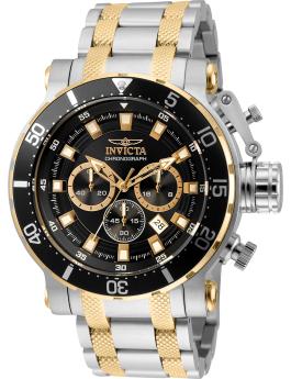 Invicta Coalition Forces 32712 Orologio da Uomo - Movimento al Quarzo - Acciaio Inossidabile con Quadrante Nero - 52 mm