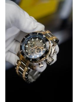 Invicta Coalition Forces 32712 Orologio da Uomo - Movimento al Quarzo - Acciaio Inossidabile con Quadrante Nero - 52 mm