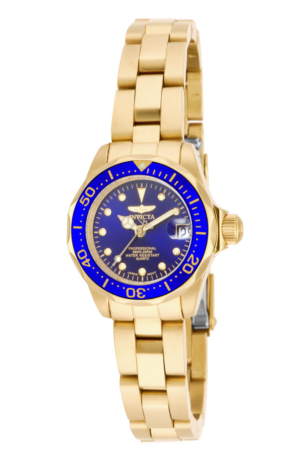 Invicta Pro Diver 25mm Japanese Quartz Gold Tone Watch Invicta Women main image 2