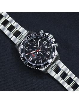 Invicta Specialty 14875 Relógio Masculino - Movimento de Quartzo - Aço Inoxidável com Mostrador Preto - 45 mm