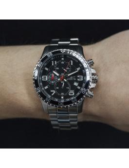 Invicta Specialty 14875 Relógio Masculino - Movimento de Quartzo - Aço Inoxidável com Mostrador Preto - 45 mm