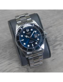 Invicta Pro Diver 30807 Orologio da Uomo - Movimento al Quarzo - Acciaio Inossidabile con Quadrante Blu - 43 mm