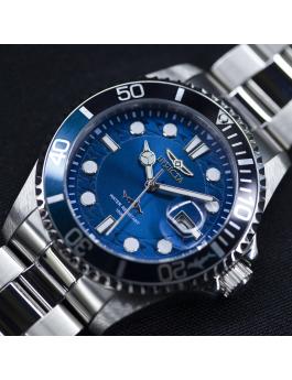 Invicta Pro Diver 30809 Men's Watch - Quartz Movement - Stainless Steel with Grey Dial - 43 mm