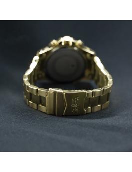 Invicta Specialty 14878 Zegarek męski - Mechanizm kwarcowy - Stal nierdzewna z czarną tarczą - 45 mm