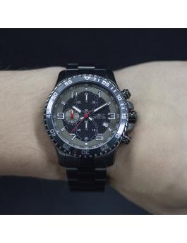 Invicta Specialty 14879 Relógio Masculino - Movimento de Quartzo - Aço Inoxidável com Mostrador Cinza - 45 mm