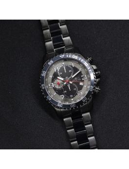 Invicta Specialty 14879 Relógio Masculino - Movimento de Quartzo - Aço Inoxidável com Mostrador Cinza - 45 mm