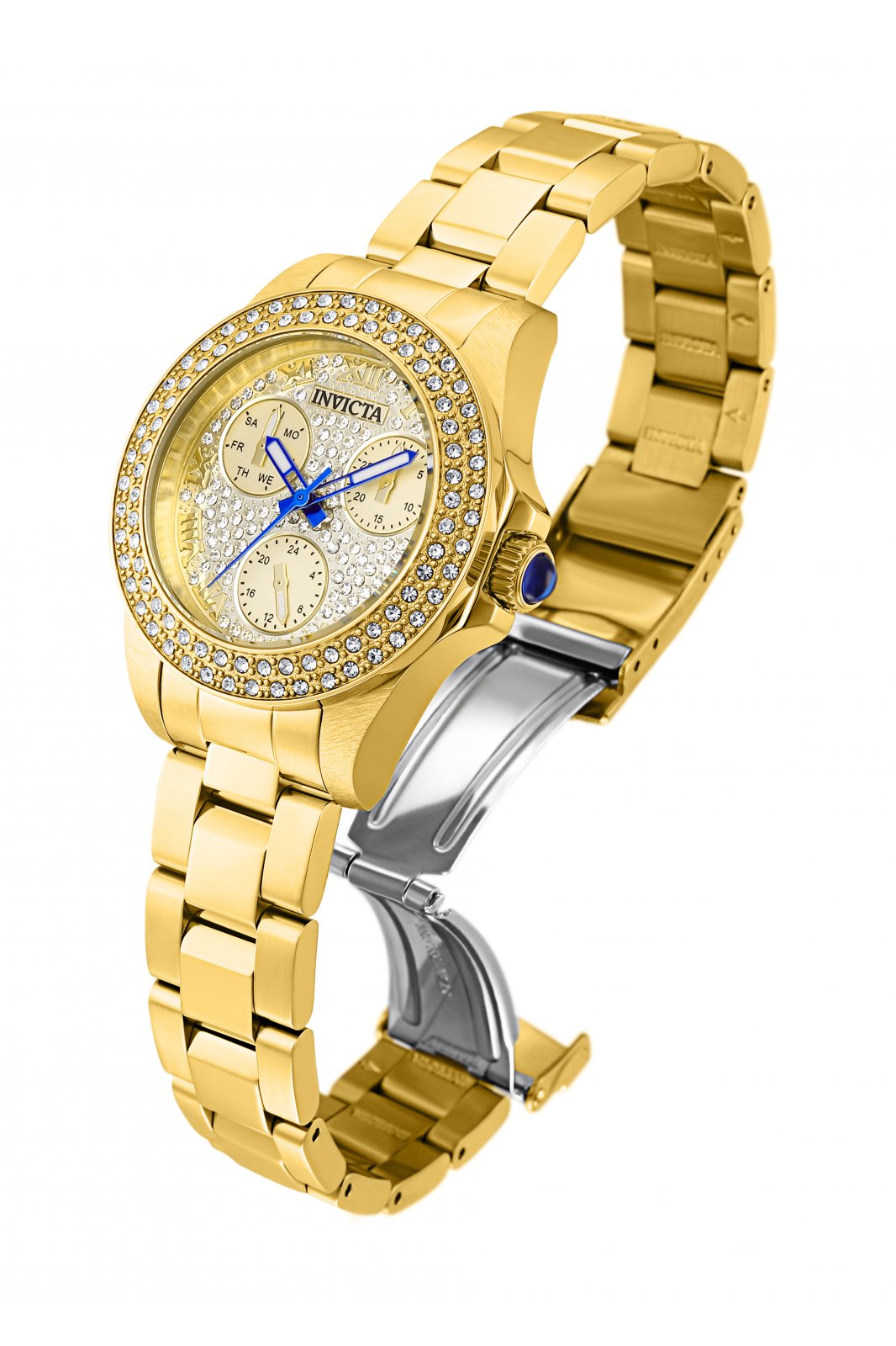 Montre Femme Invicta Quartz – Boîtier Or 34 Mm – Réf. 28477 – Neuf Avec étiquettes