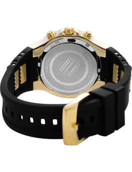 Invicta BLU 36909 Relógio Feminino - Movimento de Quartzo - Aço Inoxidável com Mostrador Dourado - 39 mm