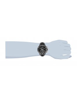 Invicta Reserve 33373 Men's Watch - Quartz Movement - Stainless Steel with Black Dial - 54 mm