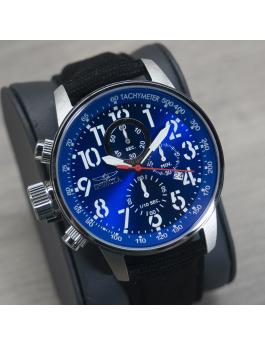 Invicta I-Force 1513 Relógio Masculino - Movimento Quartz - Aço Inoxidável com Mostrador Azul - 46 mm