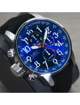 Invicta I-Force 1513 Relógio Masculino - Movimento Quartz - Aço Inoxidável com Mostrador Azul - 46 mm