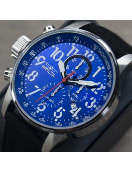 Invicta I-Force 1513 Relógio Masculino - Movimento Quartz - Aço Inoxidável com Mostrador Azul - 46 mm