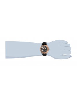 Invicta Specialty 35687 Reloj de Hombre - Movimiento de Cuarzo - Acero Inoxidable con Esfera Gris - 45 mm