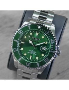 Invicta Pro Diver 35719 Men's Watch - Automatic Movement - Stainless Steel with Green Dial - 47 mm