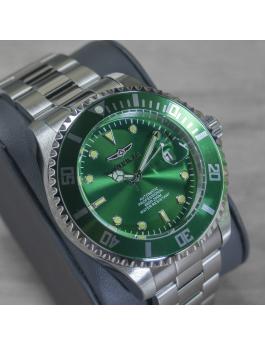 Invicta Pro Diver 35719 Men's Watch - Automatic Movement - Stainless Steel with Green Dial - 47 mm