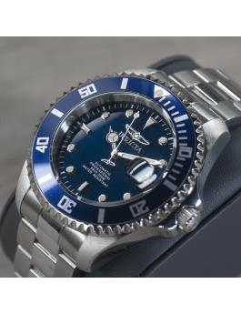 Invicta Pro Diver 35721 Moška ura - Avtomatski mehanizem - Nerjaveče jeklo z modrim številčnico - 47 mm