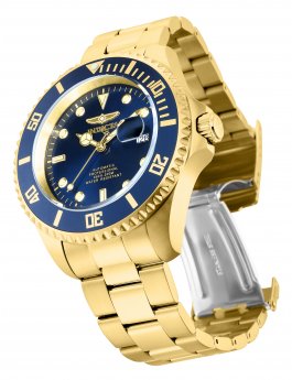 Invicta Pro Diver 35726 Orologio da Uomo - Movimento Automatico - Acciaio Inossidabile con Quadrante Blu - 47 mm