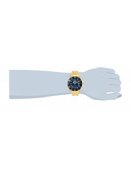 Invicta Pro Diver 35726 Orologio da Uomo - Movimento Automatico - Acciaio Inossidabile con Quadrante Blu - 47 mm