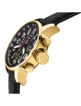Invicta I-Force 1515 Relógio Masculino - Movimento Quartz - Aço Inoxidável com Mostrador Preto - 46 mm