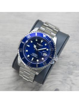 Invicta Pro Diver 35718 Men's Watch - Automatic Movement - Stainless Steel with Blue Dial - 47 mm