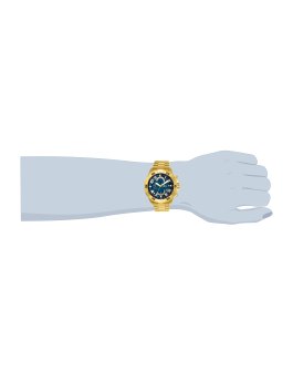 Invicta S1 Rally - SCUBA 26095 Relógio Masculino - Movimento Quartz - Aço Inoxidável com Mostrador Azul - 48 mm