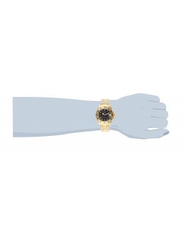 Invicta Connection 28664 Reloj de Hombre - Movimiento Automático - Acero Inoxidable con Esfera Negra - 40 mm