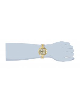 Invicta Speedway 30991 Reloj de Hombre - Movimiento de Cuarzo - Acero Inoxidable con Esfera Plateada - 39 mm