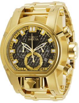 Invicta Bolt 31553 Men's Watch - Quartz Movement - Stainless Steel with Grey Dial - 52 mm