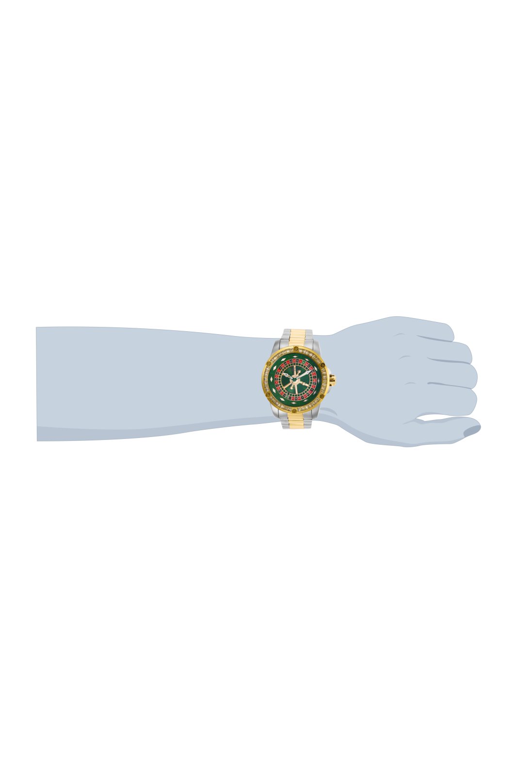 Invicta Specialty 28716 Reloj de Hombre - Movimiento Automático - Acero Inoxidable con Esfera Verde - 52 mm