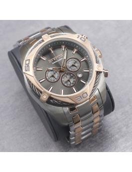 Invicta Bolt 34135 Reloj de Hombre - Movimiento de Cuarzo - Acero Inoxidable con Esfera Gris - 50 mm