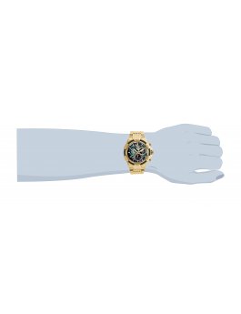 Invicta Bolt 26541 Herrenuhr - Quarzwerk - Edelstahl mit mehrfarbigem Zifferblatt - 51 mm
