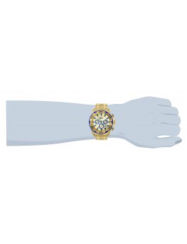 Invicta Pro Diver - SCUBA 22320 Orologio da Uomo - Movimento al Quarzo - Acciaio Inossidabile con Quadrante Dorato - 50 mm