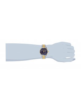 Invicta Pro Diver 33268 Reloj de Hombre - Movimiento de Cuarzo - Acero Inoxidable con Esfera Azul - 42 mm