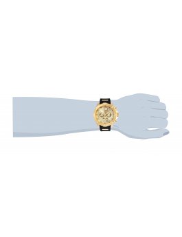 Invicta I-Force 19660 Relógio Masculino - Movimento de Quartzo - Aço Inoxidável com Mostrador Dourado - 50 mm