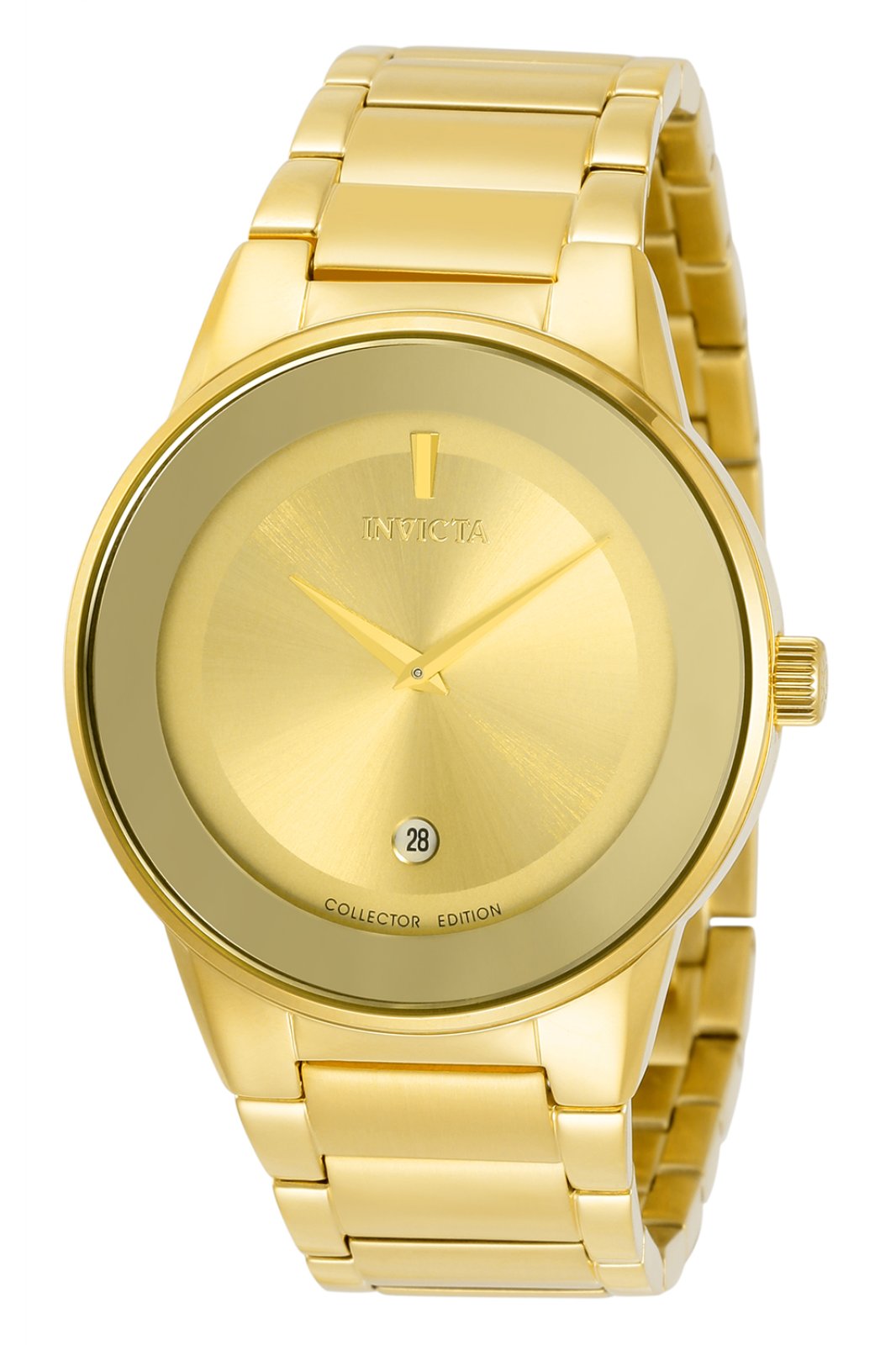 Invicta Specialty 30535 Reloj para Mujer - Movimiento de Cuarzo - Acero Inoxidable con Esfera Dorada - 40 mm