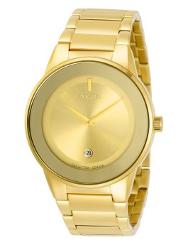 Invicta Specialty 30535 Reloj para Mujer - Movimiento de Cuarzo - Acero Inoxidable con Esfera Dorada - 40 mm