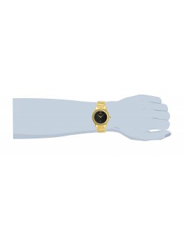 Invicta Specialty 30537 Reloj para Mujer - Movimiento de Cuarzo - Acero Inoxidable con Esfera Negra - 40 mm