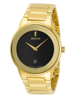 Invicta Specialty 30537 Reloj para Mujer - Movimiento de Cuarzo - Acero Inoxidable con Esfera Negra - 40 mm