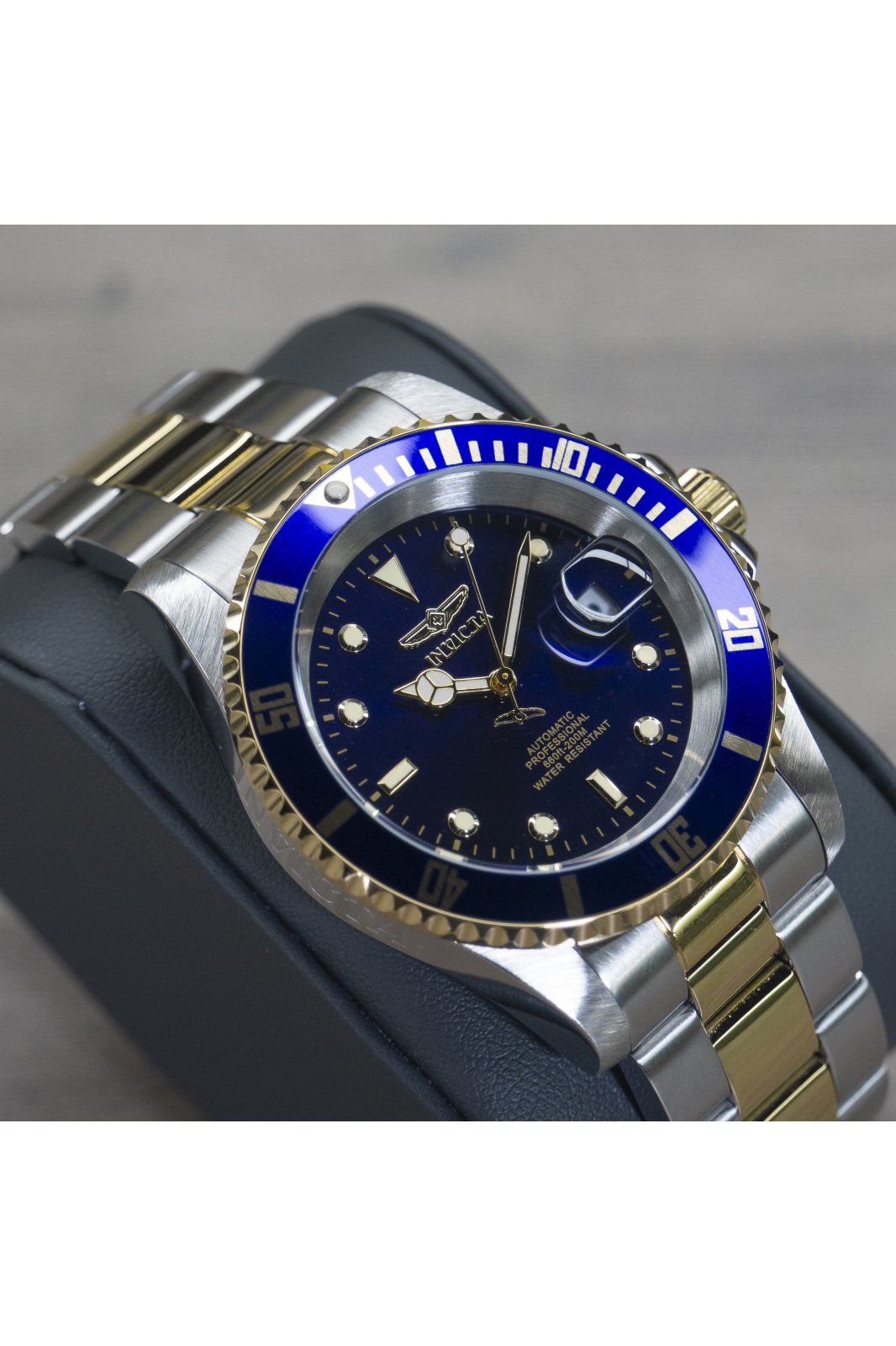 Invicta Pro Diver 47285 Orologio Uomo Impermeabile - Quarzo - Acciaio E Quadrante Blu - 51mm