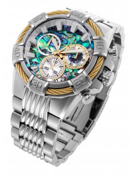 Invicta Bolt 26539 Reloj para Hombre - Movimiento de Cuarzo - Acero Inoxidable con Esfera Multicolor - 51 mm